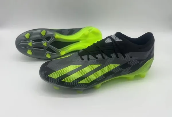 Adidas X Ghosted.1 FG Neon Green / Black Football Boots Sneakers - 1