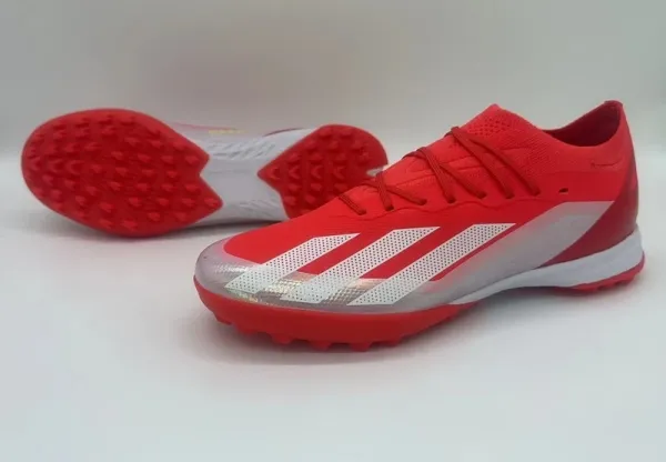 Adidas X Speedportal TF Red White Soccer Cleats Sneakers - 1
