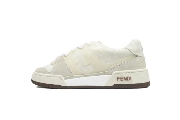 Fendi Fendigraphy Sneakers Beige Cream Sneakers - 1