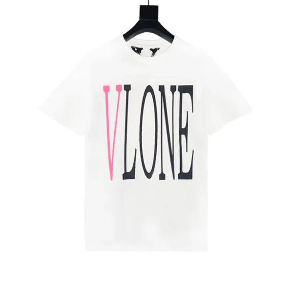 Vlone VLONE Logo Print White T-Shirt - 1