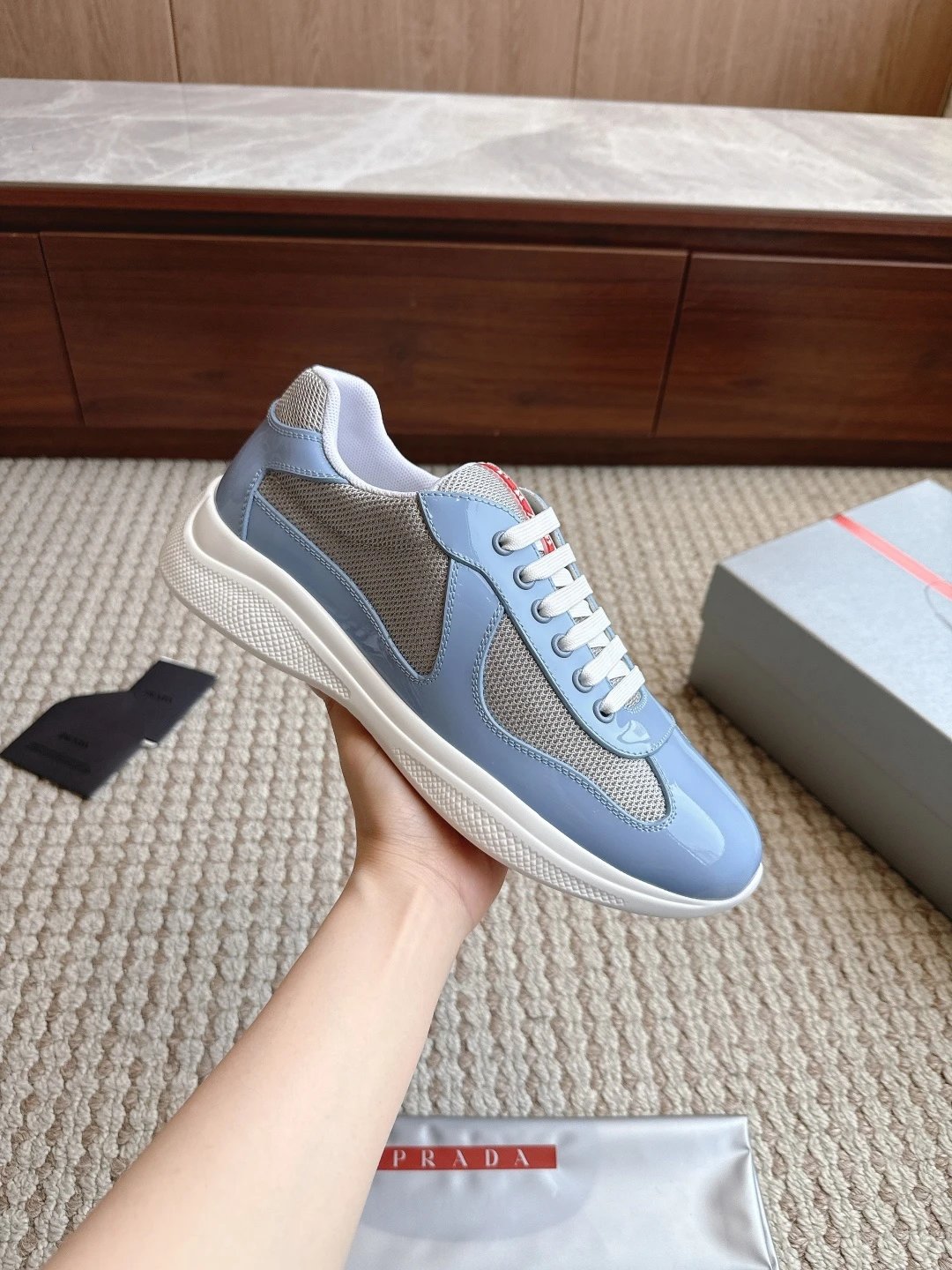Prada American Cups — Style 36 colorway — USFans Spreadsheet photo