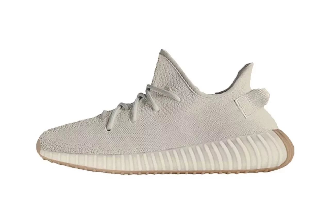 Adidas Yeezy Boost 350 V2 Zebra Gray Orange Sneakers - 13