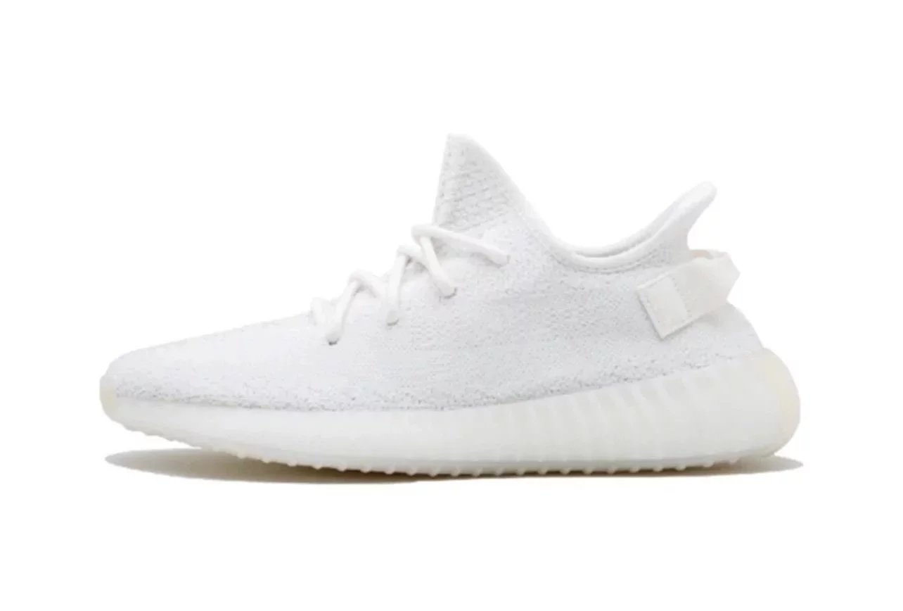 Adidas Yeezy Boost 350 V2 Zebra Gray Orange Sneakers - 12
