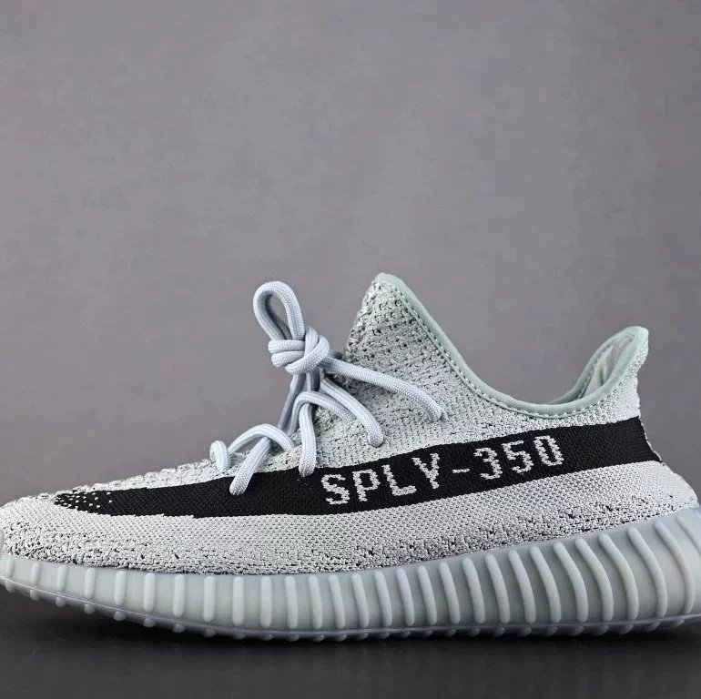 Adidas Yeezy Boost 350 V2 Zebra Gray Orange Sneakers - 16