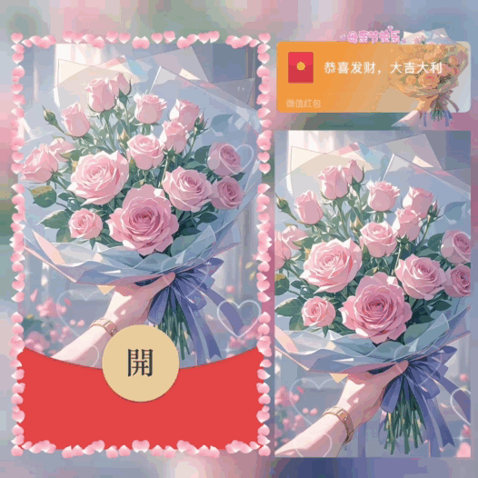 母亲节快乐/bao红包封面皮肤
