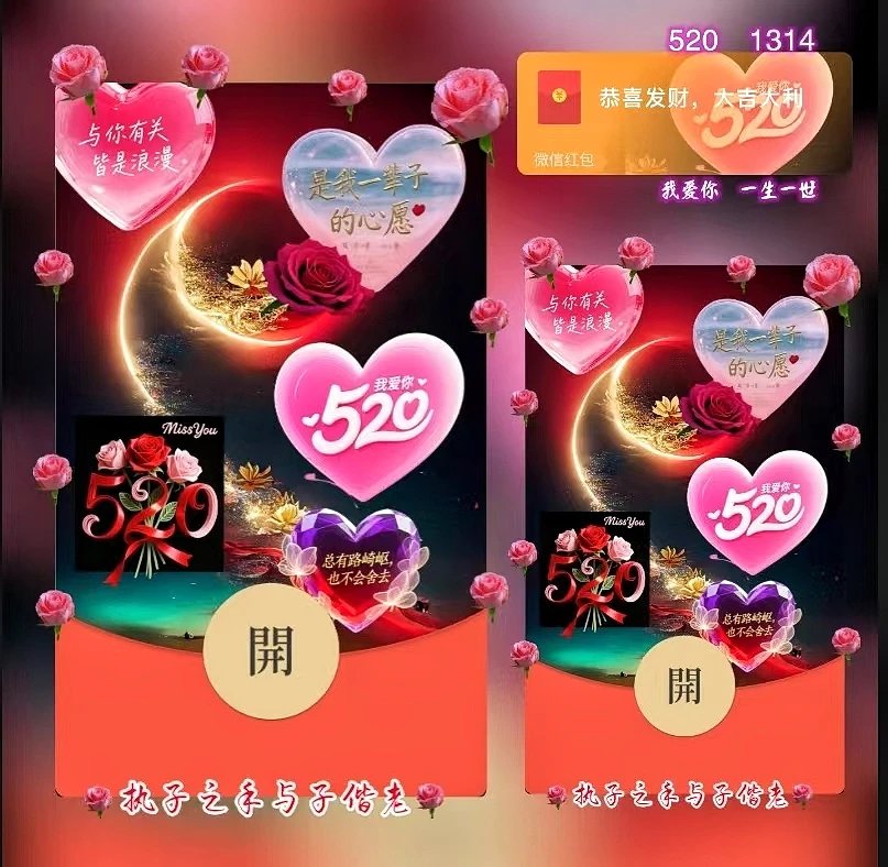 心愿告白/ds红包封面皮肤