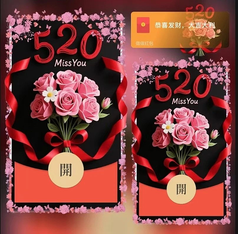 想你/ds红包封面皮肤