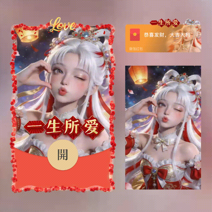 一生所爱/新版动态/xn红包封面皮肤