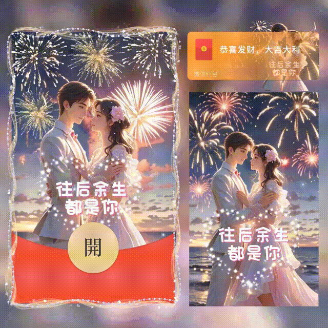 往后余生都是你/情侣/nn红包封面皮肤