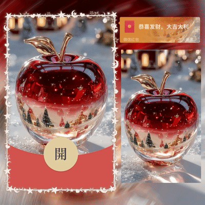 圣诞快乐/dian红包封面皮肤