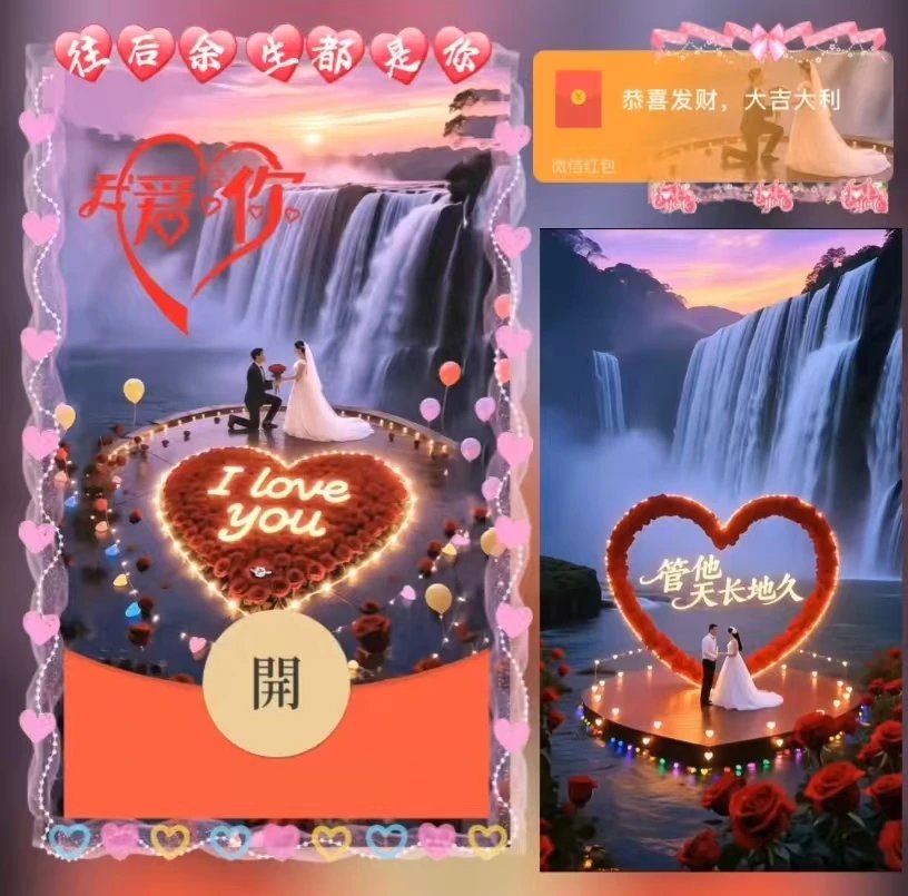 往后余生我爱你ds红包封面皮肤