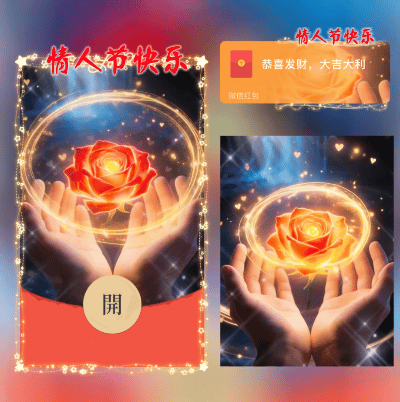 情人节快乐dS红包封面皮肤