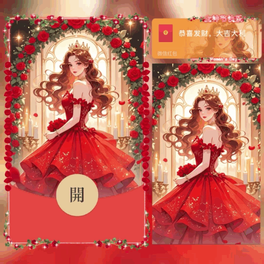 女神节快乐/bao红包封面皮肤