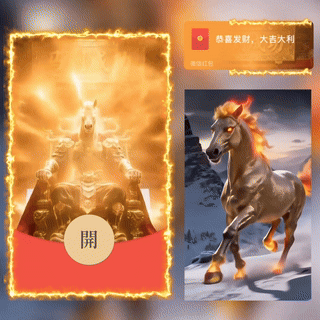 2026马到成功/新版动态/bc红包封面皮肤