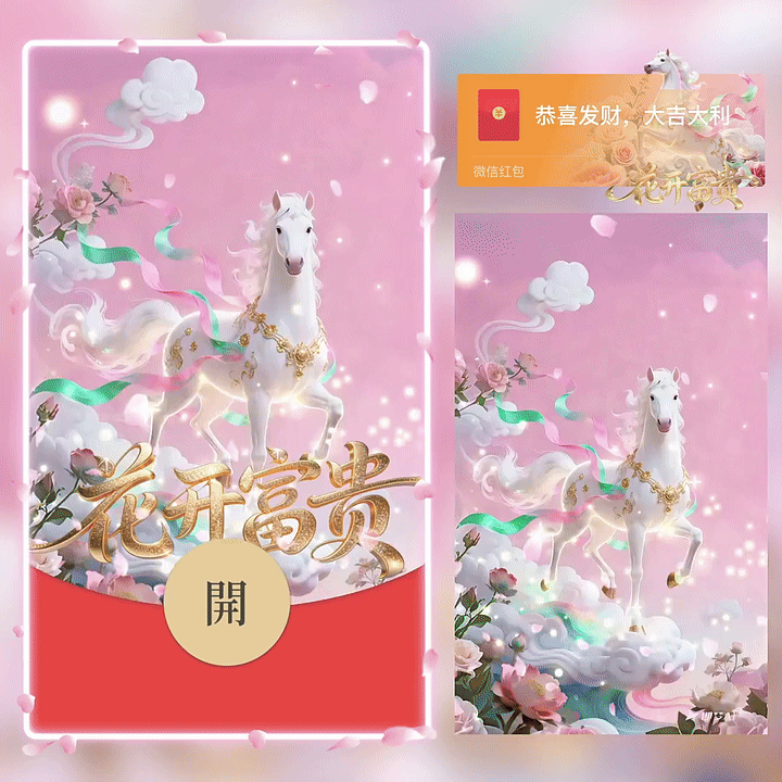 马年花开富贵/动态/yc