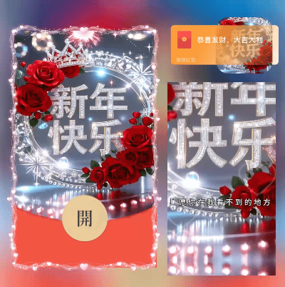 2026新年快乐ds红包封面皮肤