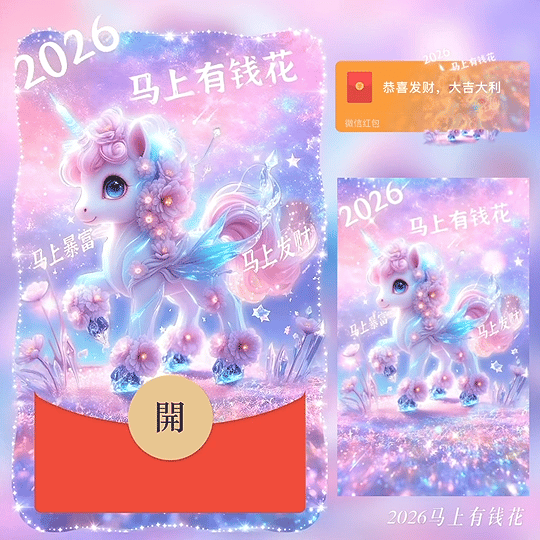 2026 马上有钱花  /bz红包封面皮肤