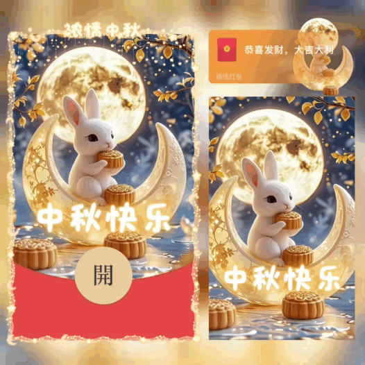 中秋快乐/bao红包封面皮肤