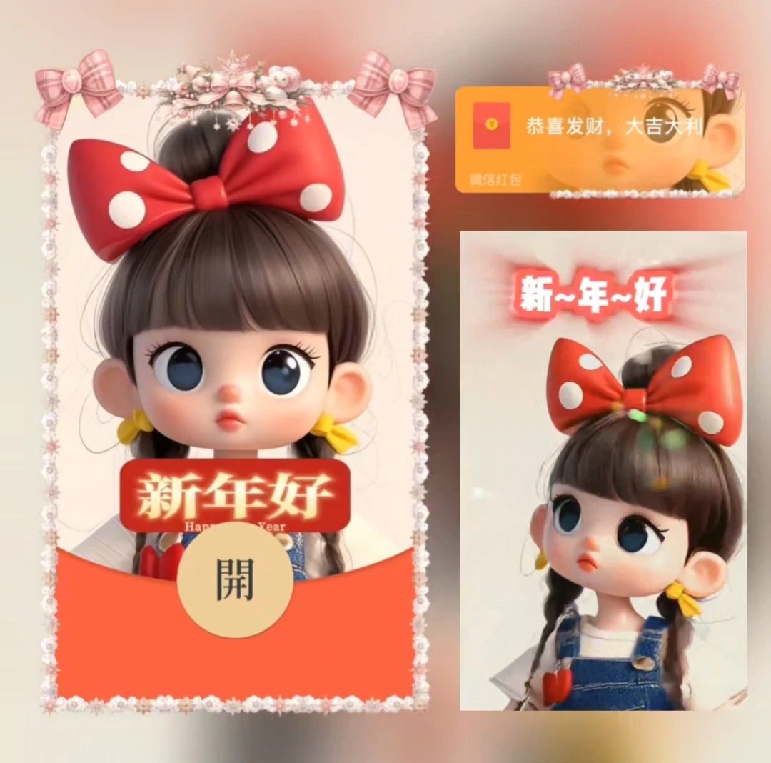 【红包封面】新年好/LE