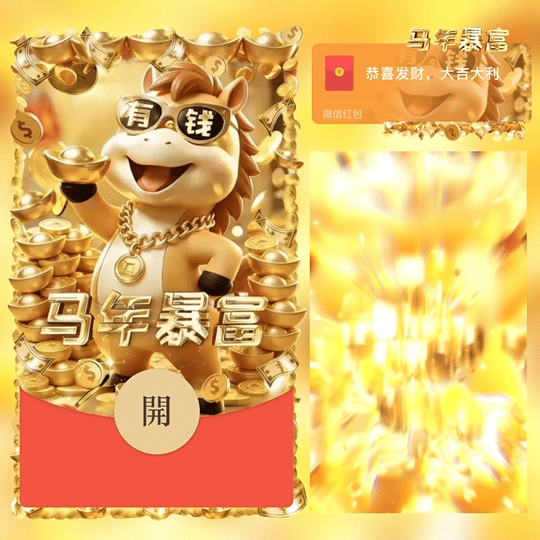 马年暴富 /bz红包封面皮肤