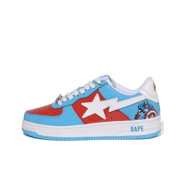 White Blue Red Marvel Joint Captain America 1I73-191-903 SKU image