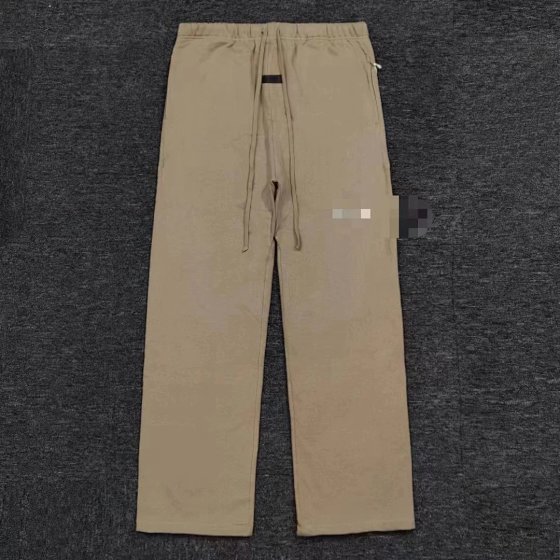S flocking small label drawstring sweatpants
