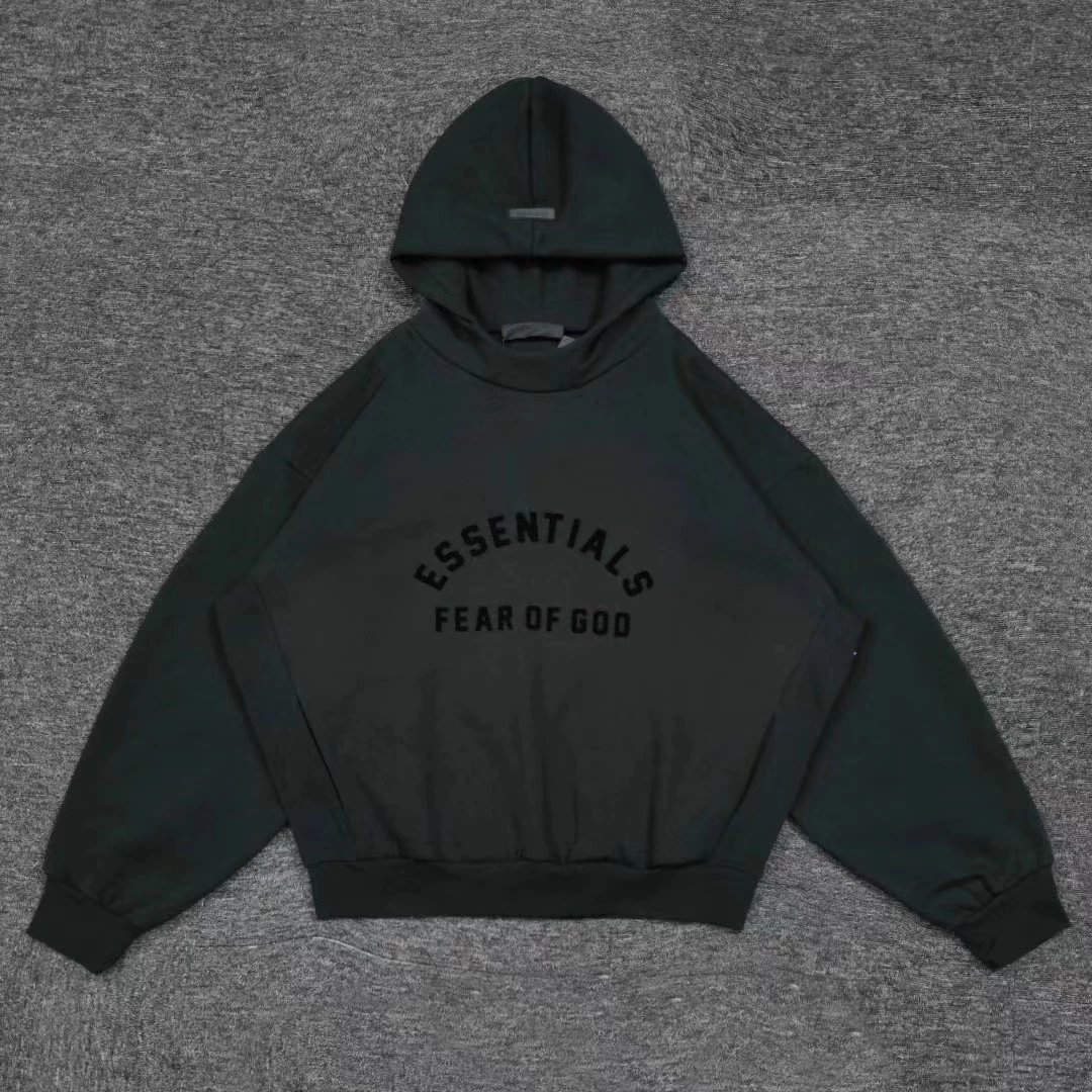 S FOGESS Black Label Logo Hooded Sweatshirt