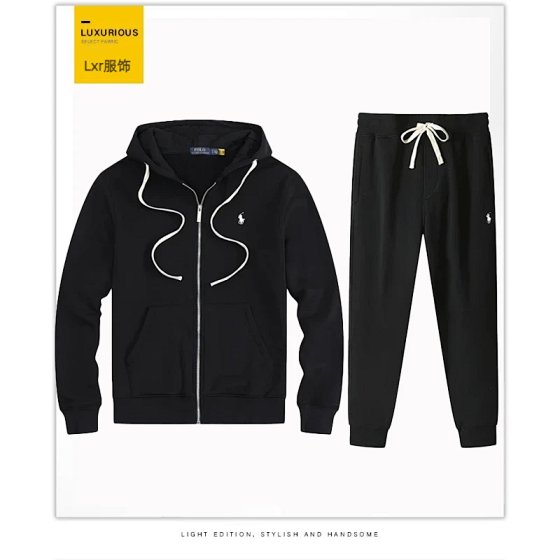 Winter fleece sports suit with warmth and thickened fleece