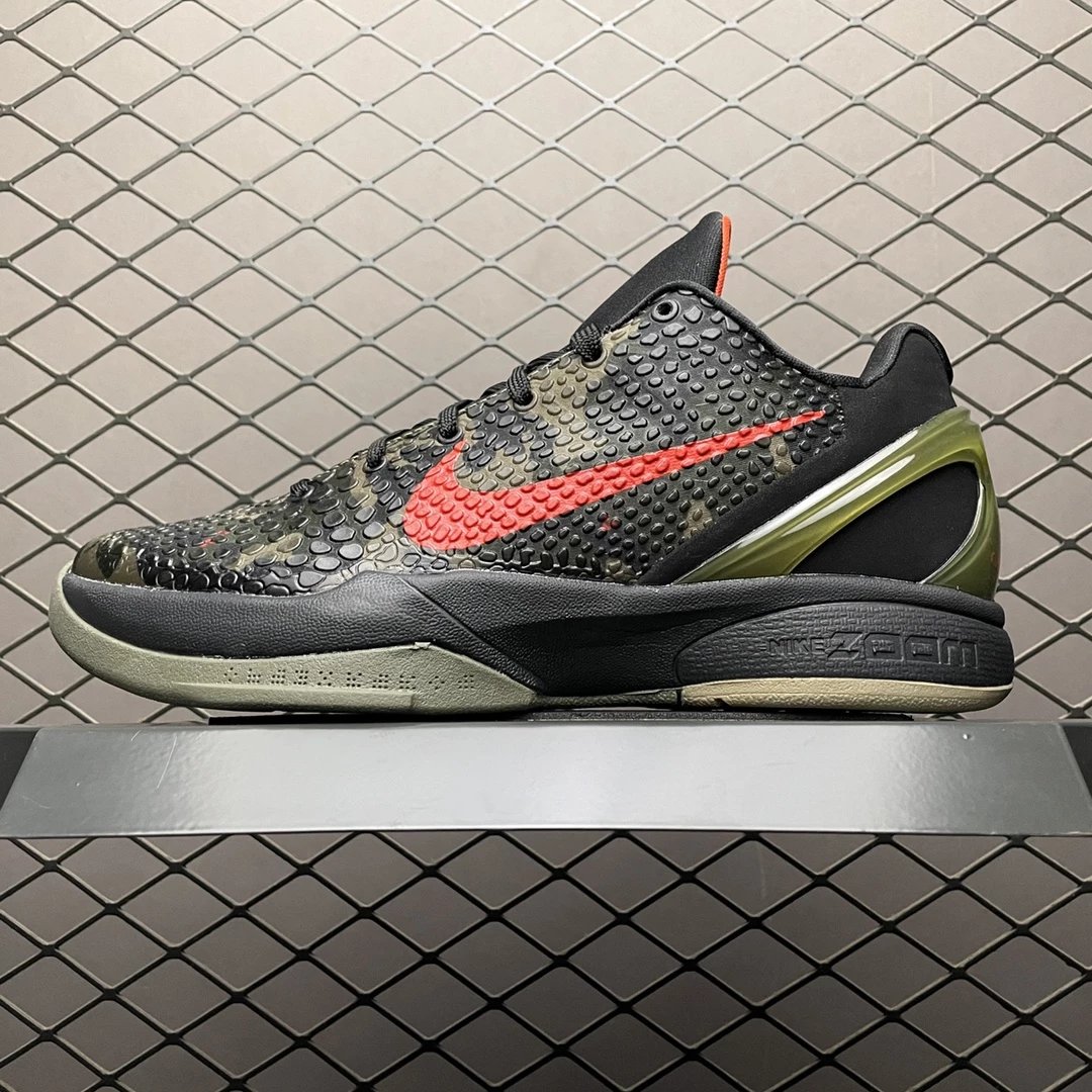 Kobe 6 Black Red Camo 429659-900