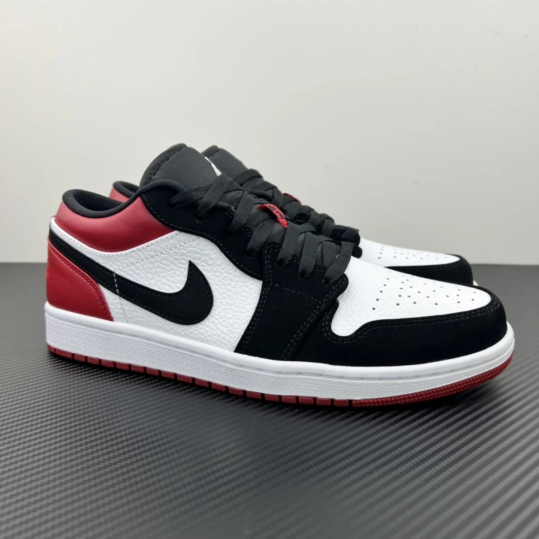 AJ1 Low Black Toe 553560-116