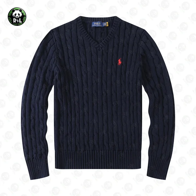 Polo Ralph Lauren Knitwear V-Neck Pony-Embroidered Sweater product detail image 12