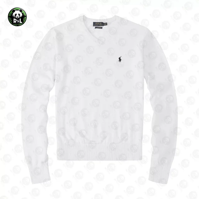 Polo Ralph Lauren Knitwear V-Neck Pony-Embroidered Sweater product detail image 15