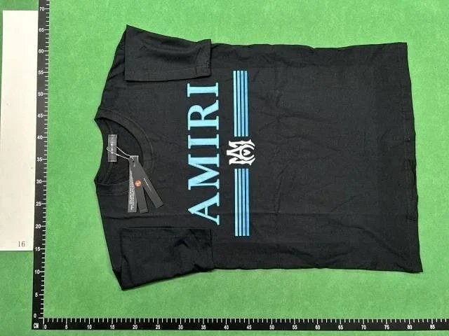 Amiri Logo Embroidered White T-Shirt - 3