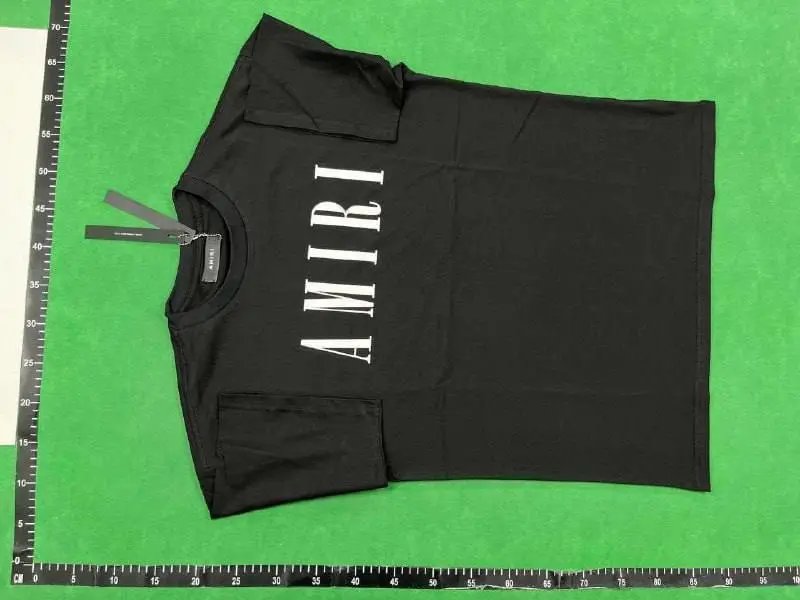 Amiri Logo Embroidered White T-Shirt - 9