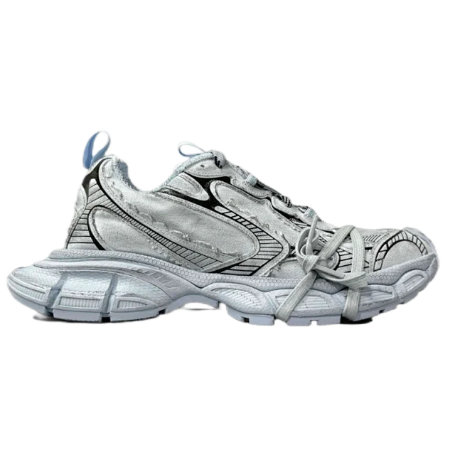 Unbranded Sneakers Mesh Chunky with Oversized Laces product detail image 15