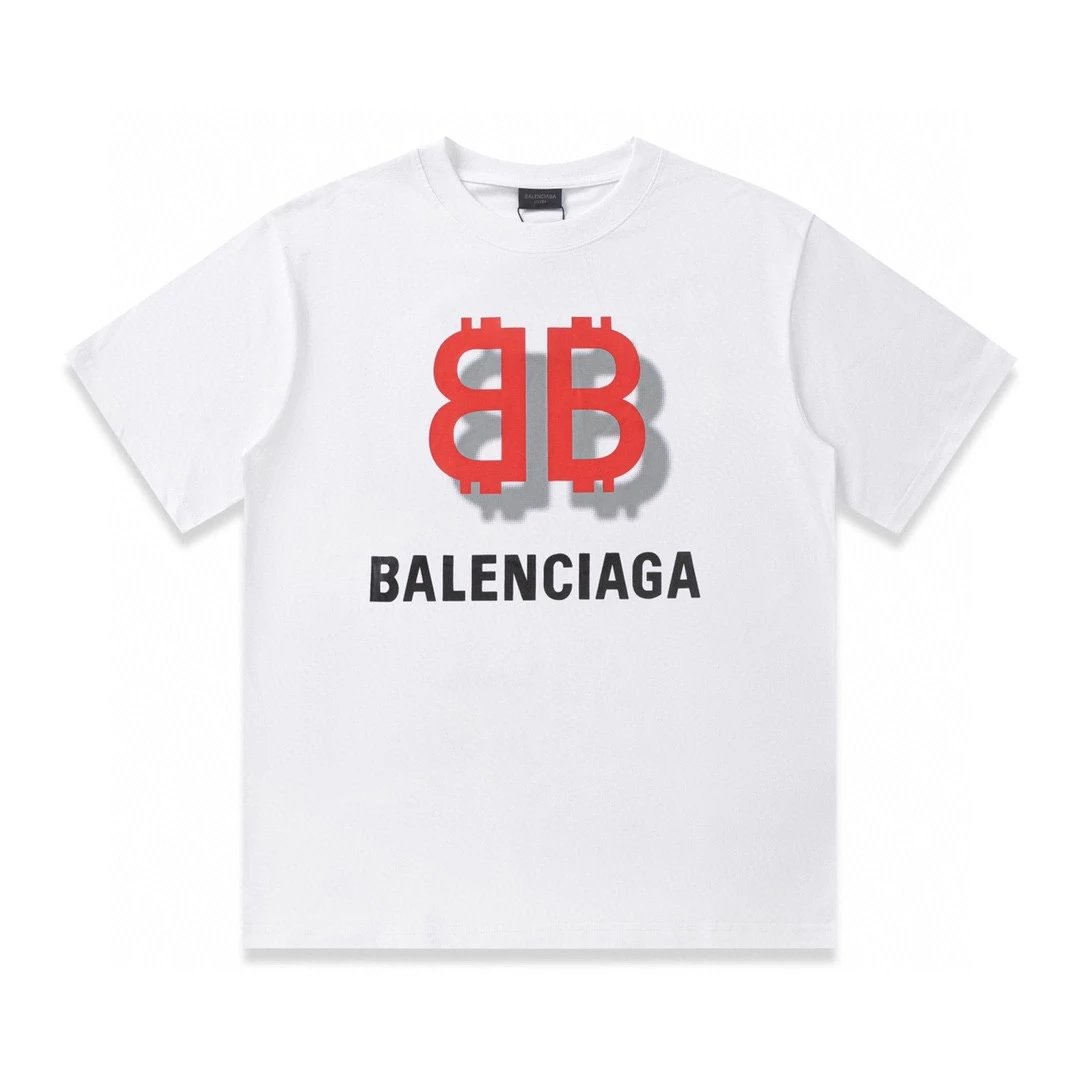 Balenciaga BB Bitcoin T-Shirt Black - 4