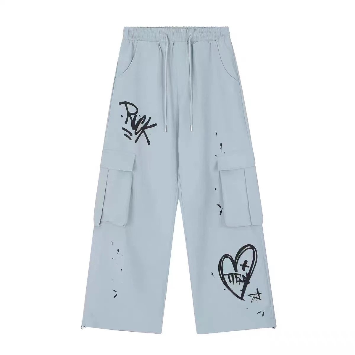 Gallery Dept. Graffiti Cargo Pants Pink - 15