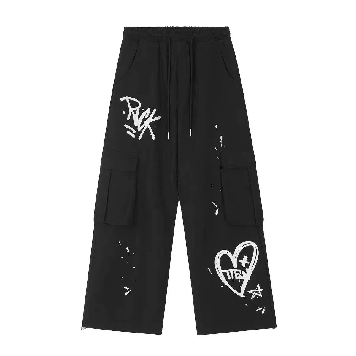 Gallery Dept. Graffiti Cargo Pants Pink - 17