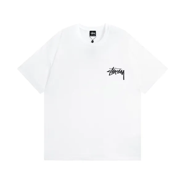 Stussy Stock Logo T-Shirt Red - 8