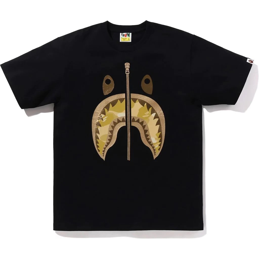 A Bathing Ape (B)APE 93 Graphic Black T-Shirt - 8