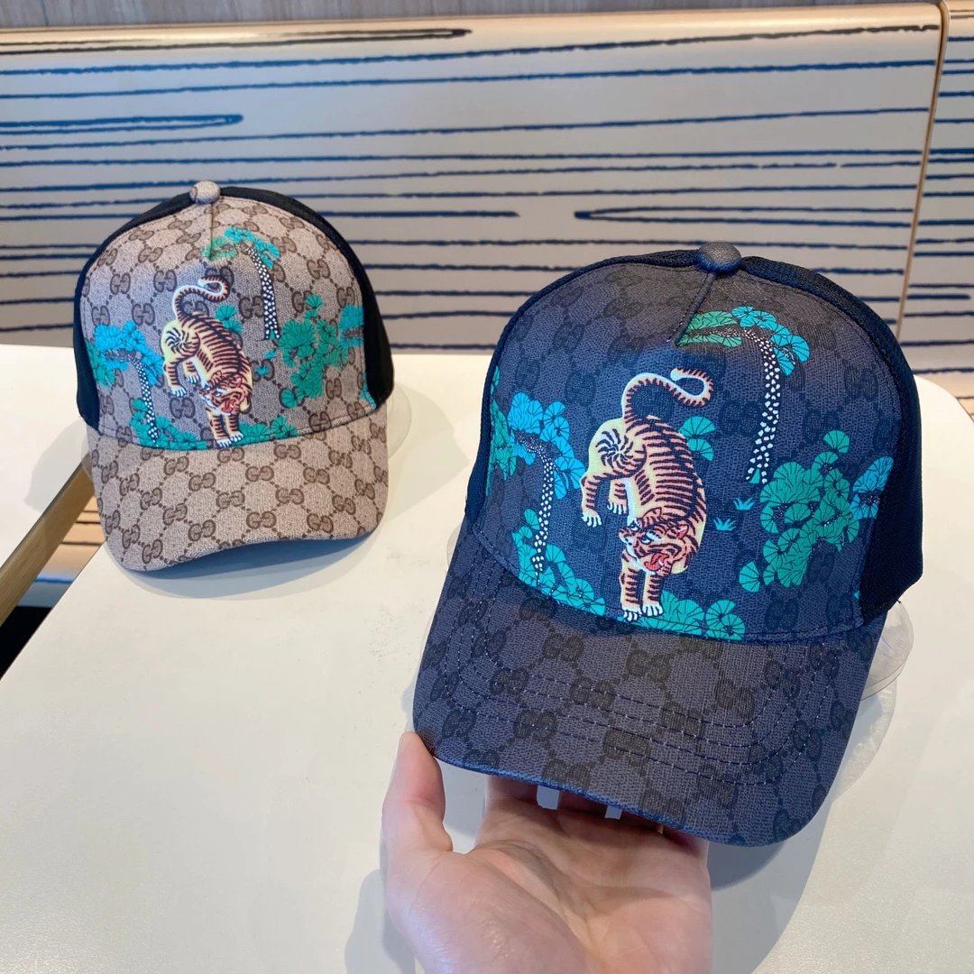 Dior Hats Monogram Bucket Hat — 29 black