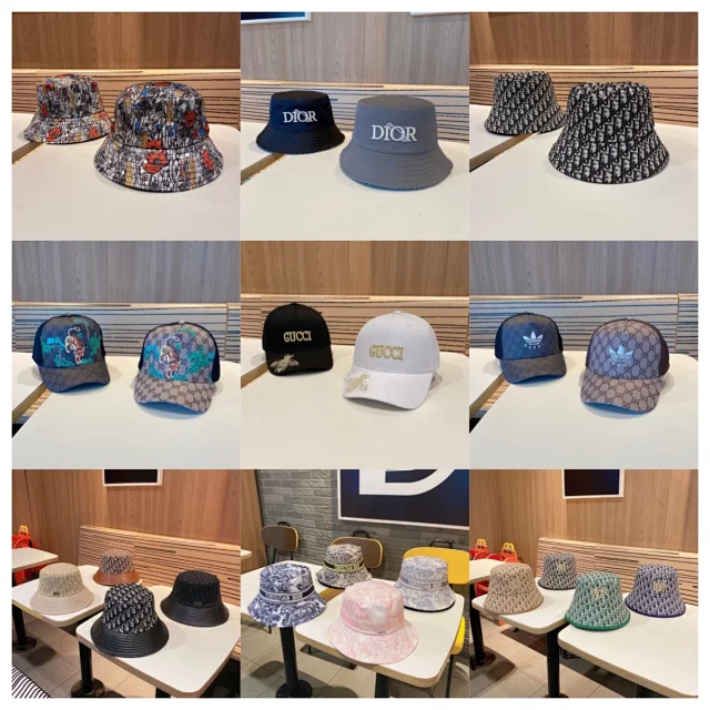 Dior Hats Monogram Bucket Hat product detail image 1