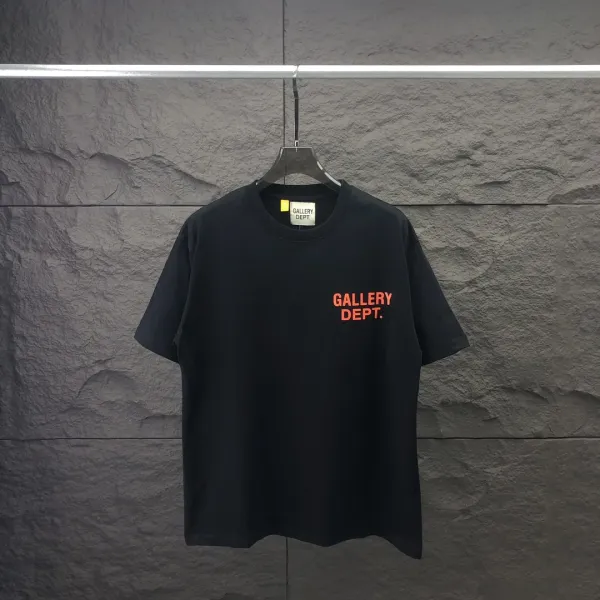 Gallery Dept. Logo Print Lime Green T-Shirt - 16