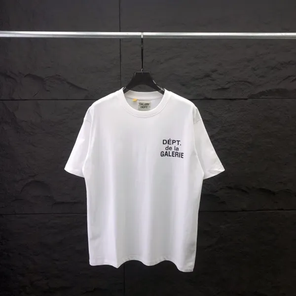 Gallery Dept. Logo Print Lime Green T-Shirt - 13