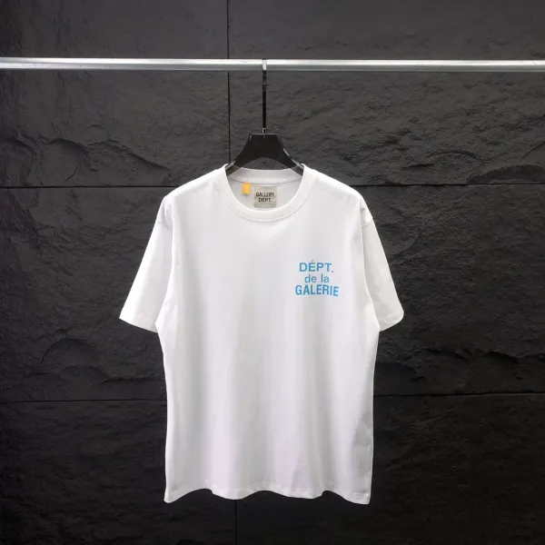 Gallery Dept. Logo Print Lime Green T-Shirt - 15