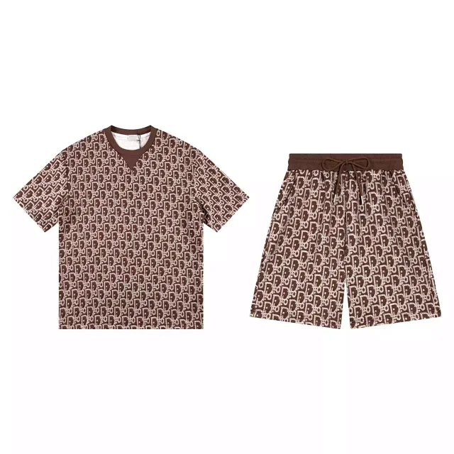 Adidas Matching Sets Short-Sleeve T-Shirt and Shorts Set product detail image 10