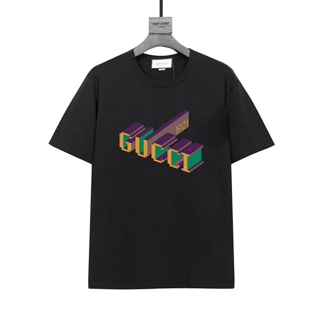 Gucci T-Shirts Logo-print crewneck product detail image 15
