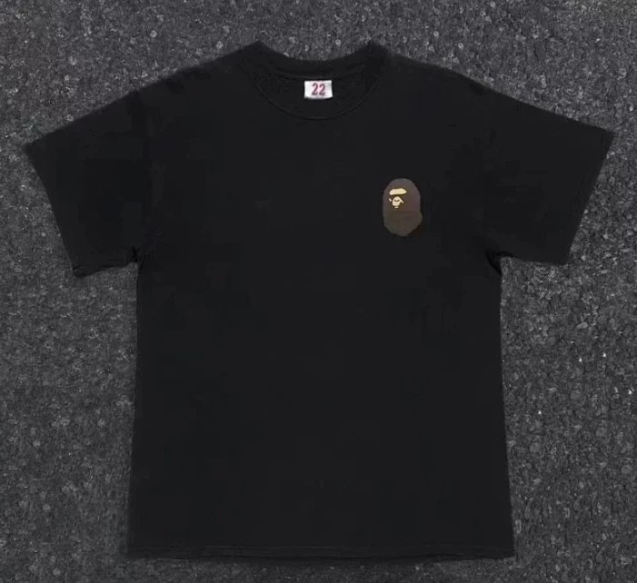 A Bathing Ape (B)APE 93 Graphic Black T-Shirt - 5