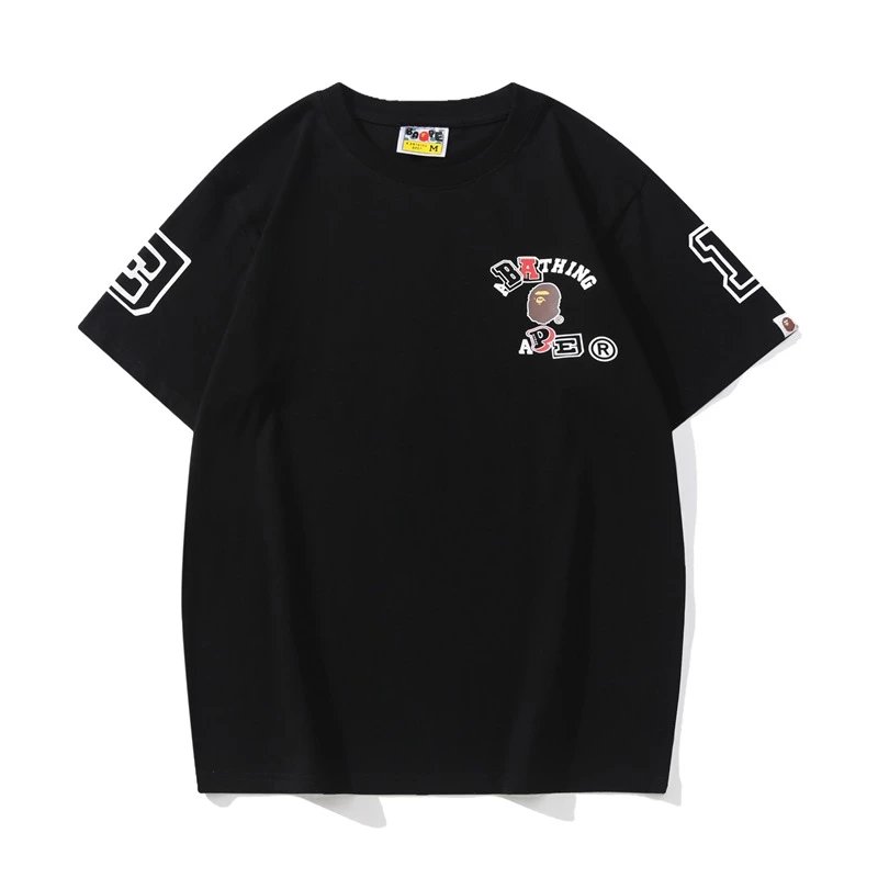A Bathing Ape (B)APE 93 Graphic Black T-Shirt - 12