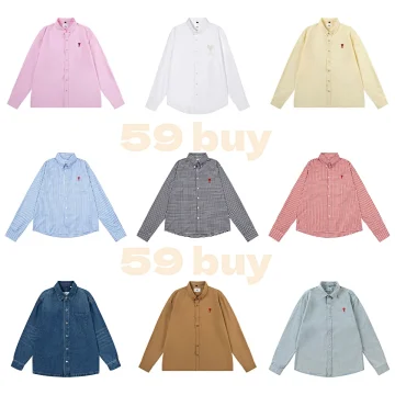 AMI Paris Ami Long-sleeved Shirts